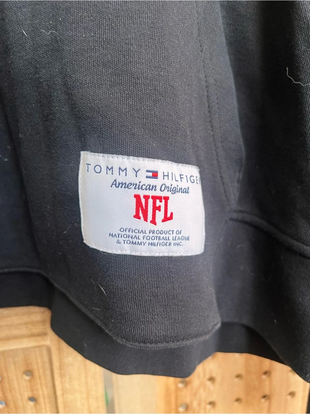 Tommy Hilfiger x NFL Jacksonville Jaguars Colorblock Half-Zip Hoodie - XL